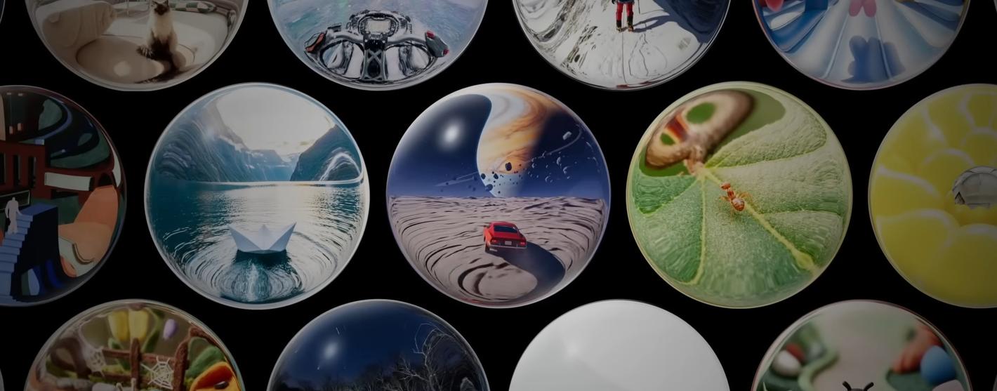 Banner Project Genie van Google: creëer en verken AI-gegenereerde werelden