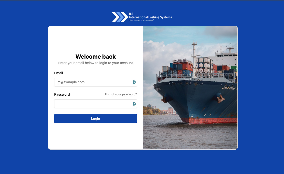 Voorraadbeheer applicatie mock-up