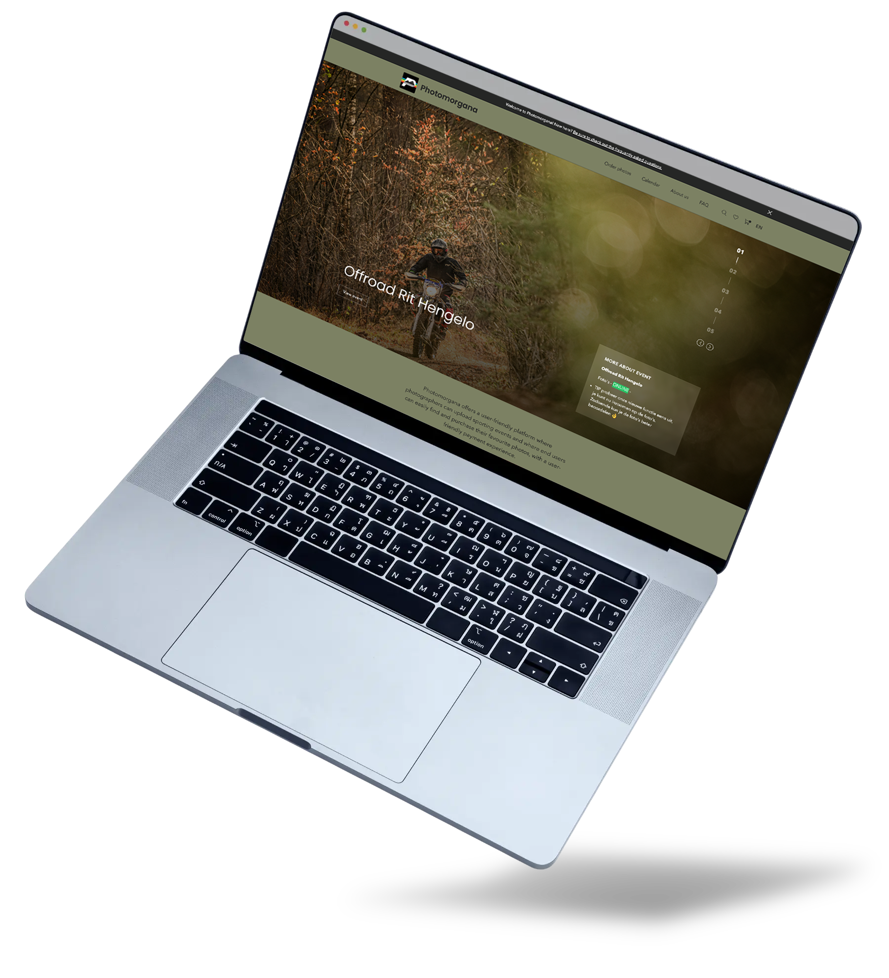 Foto-automatisatie platform interface