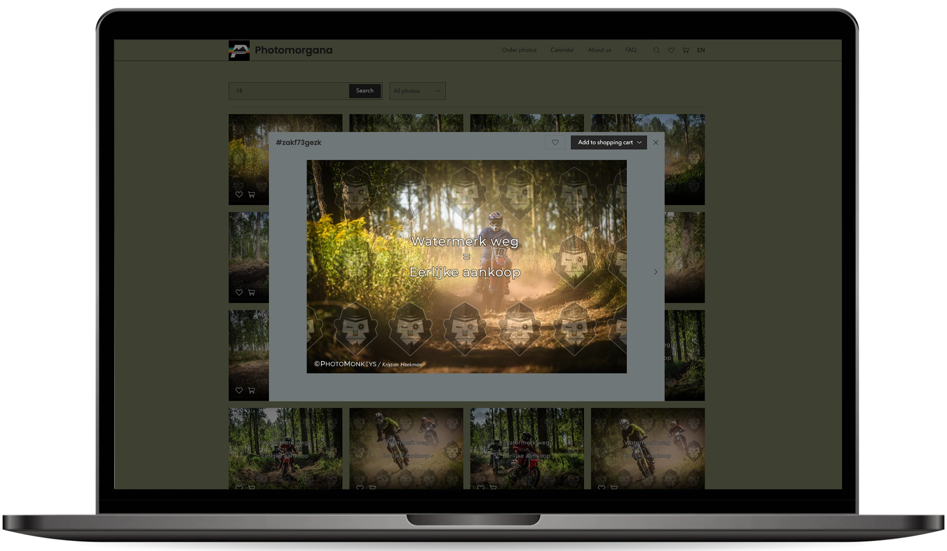 Foto-automatisatie dashboard overzicht
