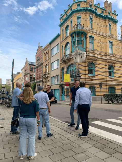 Website Taste The City op smartphone